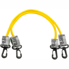 Exercise Station Accessory, 12" Yellow Tubing with Connectors, 1 Pair
