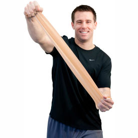 Latex Free Exercise Band, Tan, 50 Yard Roll/Box