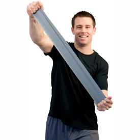 Latex Free Exercise Band, Silver, 6 Yard Roll/Box