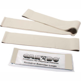 Exercise Band Loop Exerciser, 3 Size Set -10", 15", 30", Silver