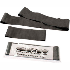 Exercise Band Loop Exerciser, 3 Size Set -10", 15", 30"), Black