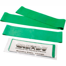 Exercise Band Loop Exerciser, 3 Size Set -10", 15", 30"), Green