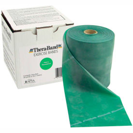 Latex Exercise Band, Green, 50 Yard Roll/Box