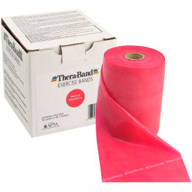 Latex Exercise Band, Red, 50 Yard Roll/Box
