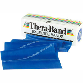 Latex Exercise Band, Blue, 6 Yard Roll/Box