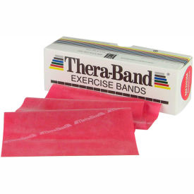 Latex Exercise Band, Red, 6 Yard Roll/Box