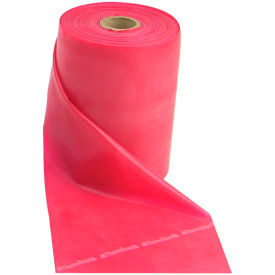 Latex-Free Exercise Band, Red, 50 Yard Roll/Box