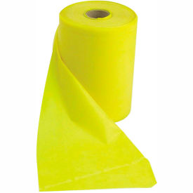 Latex-Free Exercise Band, Yellow, 50 Yard Roll/Box