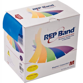 Latex Free Exercise Band, Blueberry, 50 Yard Roll/Box