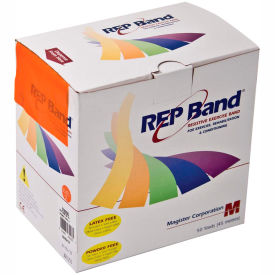 Latex Free Exercise Band, Orange, 50 Yard Roll/Box