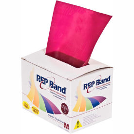 Latex Free Exercise Band, Plum, 6 Yard Roll/Box