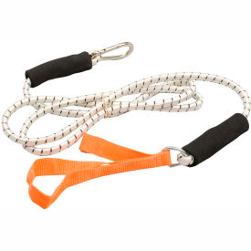 Bungee Exercise Cord with Attachments, 7' Cord, Gold