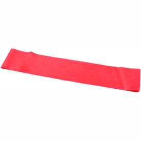 Exercise Band Loop, 15" Long, Red, 10/PK