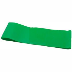 Exercise Band Loop, 10" Long, Green, 10/PK