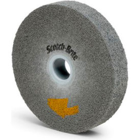 3M Scotch-Brite EXL PRO Deburring Wheel 8" x 3" x 1" Silicon Carbide FIN