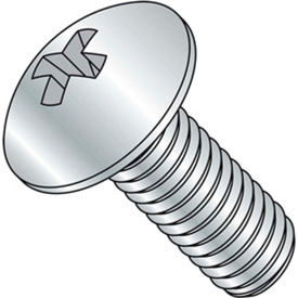 10-24 x 1/2" Machine Screw - Truss Head - Phillips - Steel - Zinc CR+3 - 1000 Pack