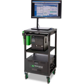 EC Series EcoCart Mobile Powered Laptop Cart with 100AH Battery