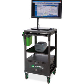 Newcastle Systems EcoCart Mobile Powered Laptop Cart with 40AH Battery