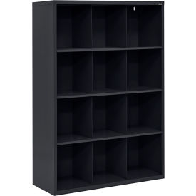 Cubbie Storage Organizer - 12 Sections - Black