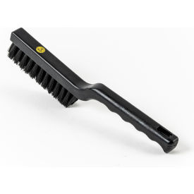 ESD Conductive Machine Cleaning Brush, 10-4/5", Black - C50153