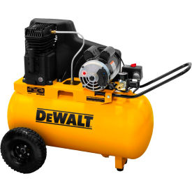 Portable Electric Air Compressor, 1.9HP, 20 Gal, Horizontal, 5.7 CFM