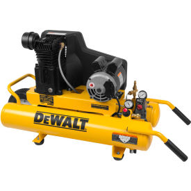 Portable Electric Air Compressor, 1.9HP, 8 Gal, Wheelbarrow, 5.7 CFM