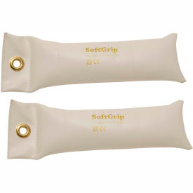 SoftGrip Hand Weight, 4 lb., Silver, 1 Pair