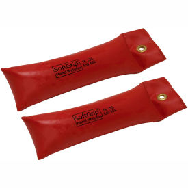 SoftGrip Hand Weight, 7.5 lb., Red, 1 Pair