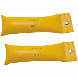 SoftGrip Hand Weight, 7 lb., Yellow, 1 Pair