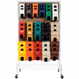Deluxe Wrist and Ankle Weight with Mobile Rack, 32 Piece Set