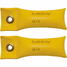 SoftGrip Hand Weight, 1 lb., Yellow, 1 Pair
