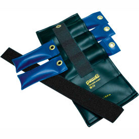Adjustable Wrist and Ankle Weight, 5 lb., Black, 1 Set