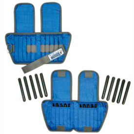 Adjustable Adult Ankle Weight, 10 lb., Blue