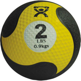 Firm Medicine Ball, 2 lb., 8" Diameter, Yellow