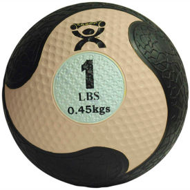 Firm Medicine Ball, 1 lb., 8" Diameter, Tan