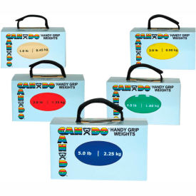 Handy Grip Weighted Ball, 5-Color Set