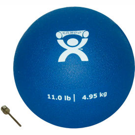 Soft Pliable Medicine Ball, 11 lb., 7" Diameter, Blue