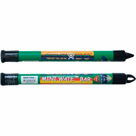 CanDo Mini WaTE Exercise Weight Bar, 2 lb., Green, 2 Each