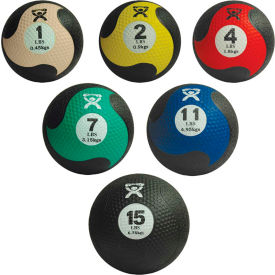 Firm Medicine Ball, 5-Piece Set (1 Each: 2, 4, 7, 11, 15 lb.)