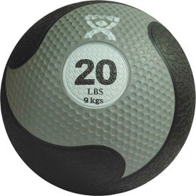 Firm Medicine Ball, 20 lb., 11" Diameter, Silver
