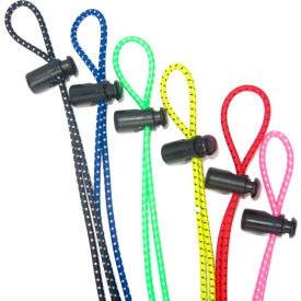 Bungee Cords, Lime Green & White