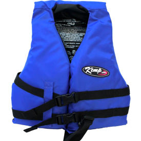 Child Universal Life Vest, Royal Blue & Black