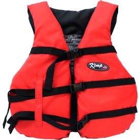 Adult Universal Life Vest, Red & Black