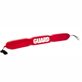 53" Cut A Way Rescue Tube, Red With Guard In White
