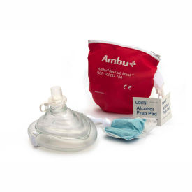 CPR Mask in Red Pouch, 10-517
