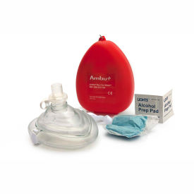 Ambu CPR Mask With 02 Inlet