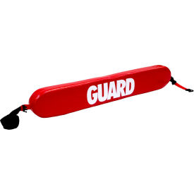40" Rescue Tube With Plastic Clips, Red