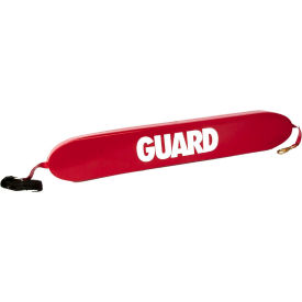 40" Rescue Tube With Brass Clips, Red Guard Logo