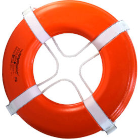 20" Ring Buoy, Orange USCG Approved