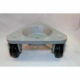 Cast Iron Triangular Cup Dolly - Phenolic Wheels - 750 Lb. Capacity